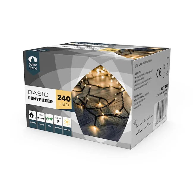 Dekortrend LED lampice 240 kom toplo bela KDT 241 Dekortrend LED lampice 240 kom toplo bela KDT 241